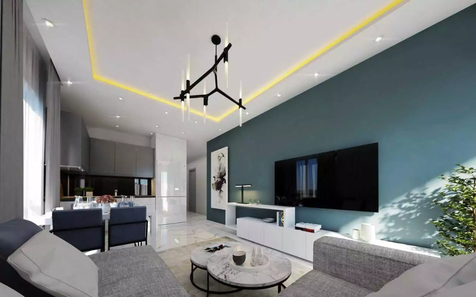 Flat 54m² in Turkey, Alania. Priced at 275000€ rent photo-14