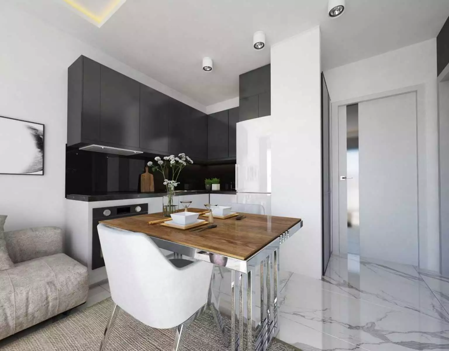 Flat 54m² in Turkey, Alania. Priced at 275000€ rent photo-17