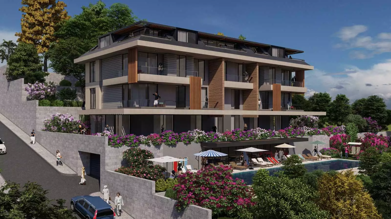 Flat 79m² in Turkey, Alania. Priced at 315000€ rent photo-3