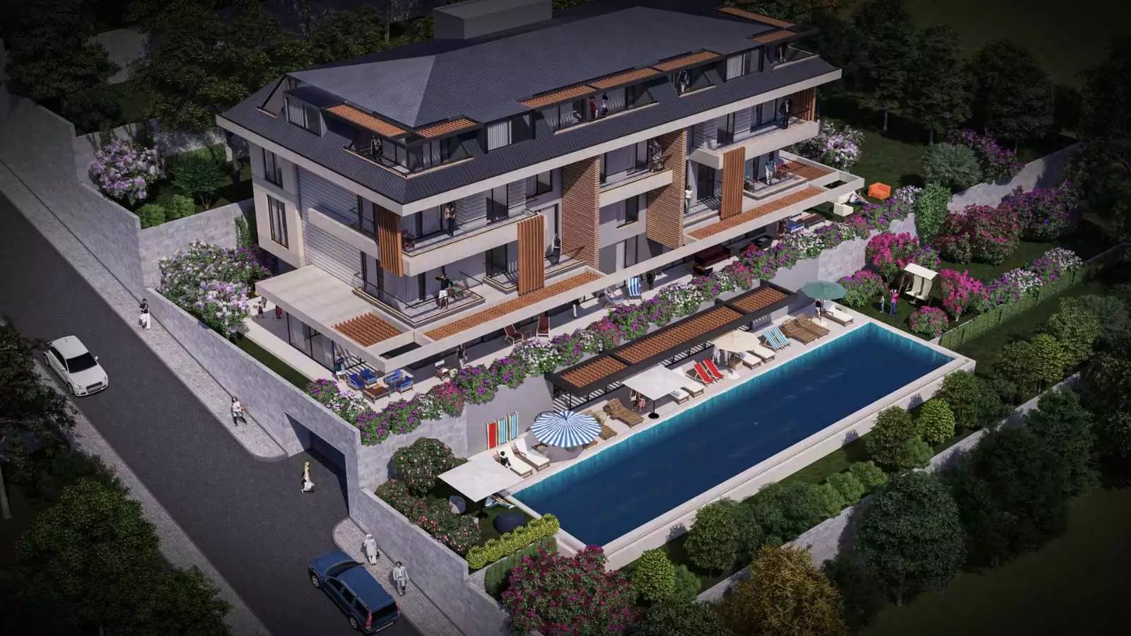 Flat 79m² in Turkey, Alania. Priced at 315000€ rent photo-6