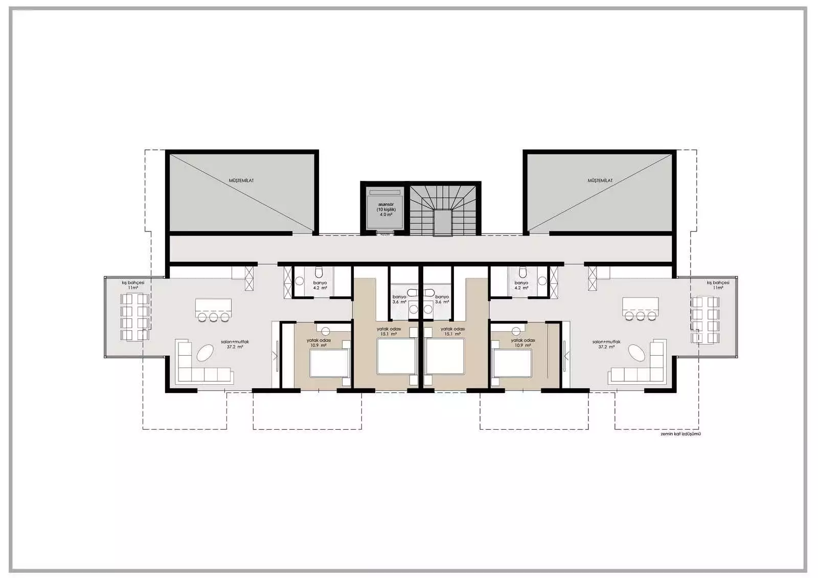 Flat 79m² in Turkey, Alania. Priced at 315000€ rent photo-7