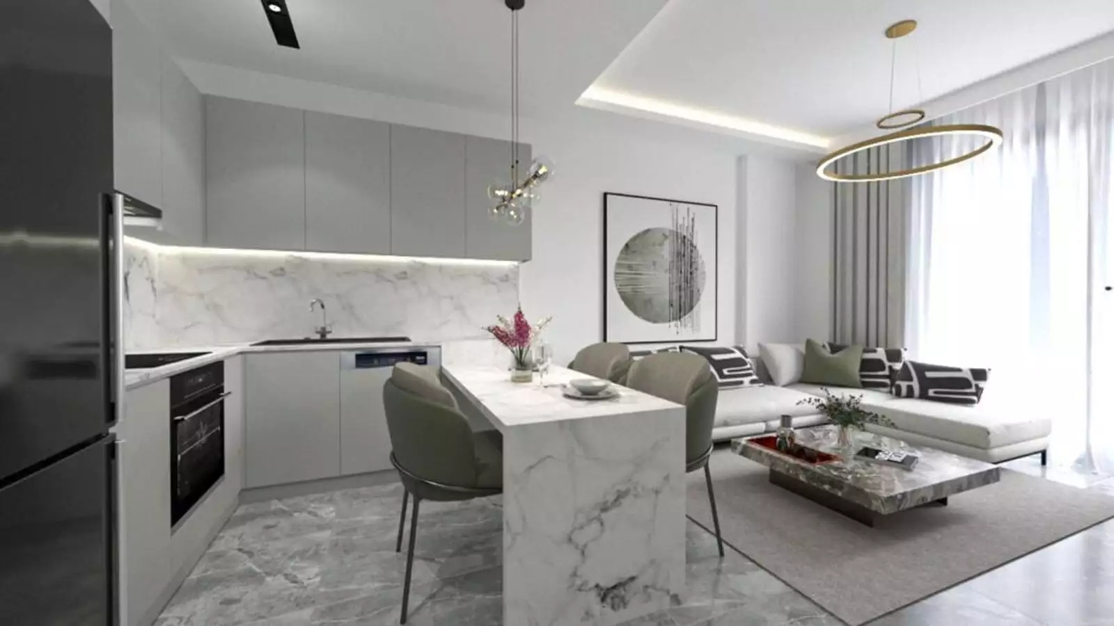 Flat 50m² in Turkey, Alania. Priced at 170000€ rent photo-17