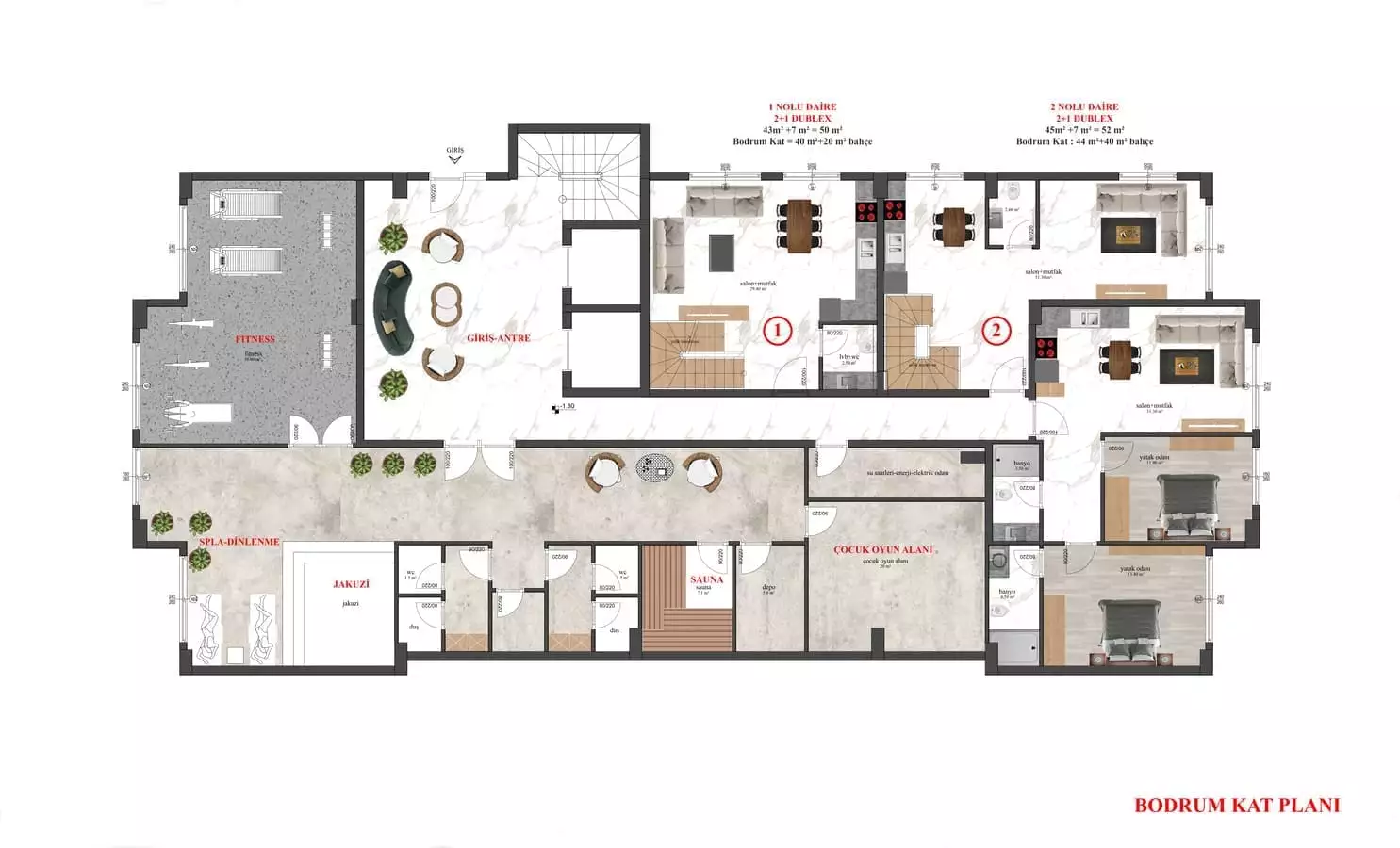 Flat 50m² in Turkey, Alania. Priced at 170000€ rent photo-23
