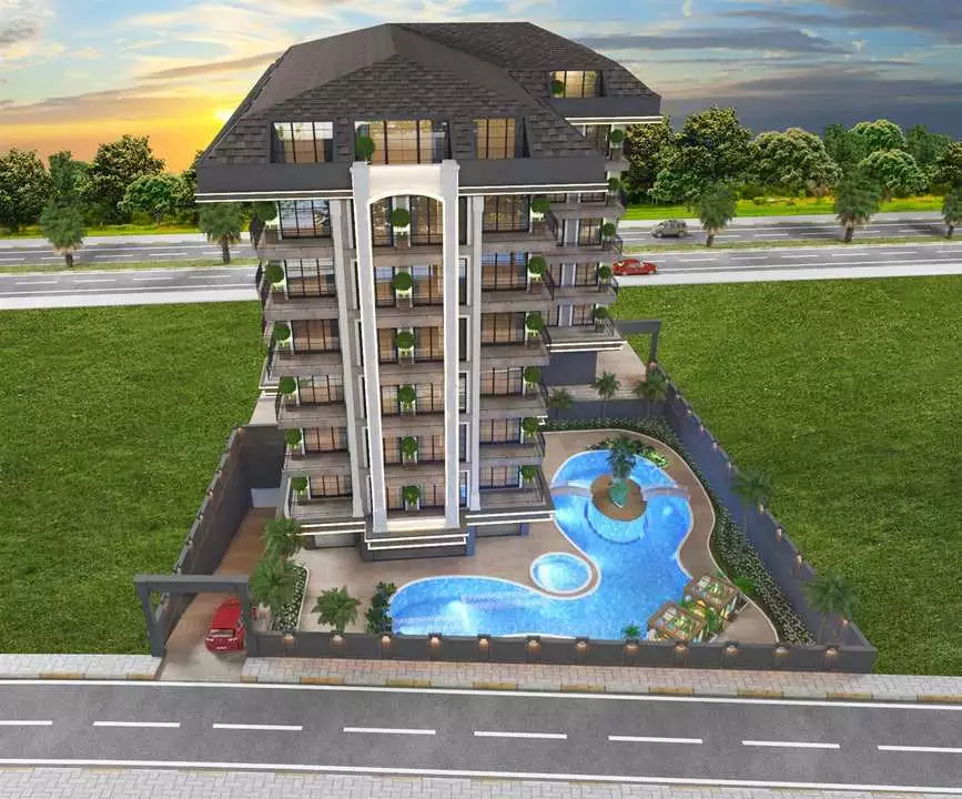 Flat 60m² in Turkey, Alania. Priced at 225000€ rent photo-4