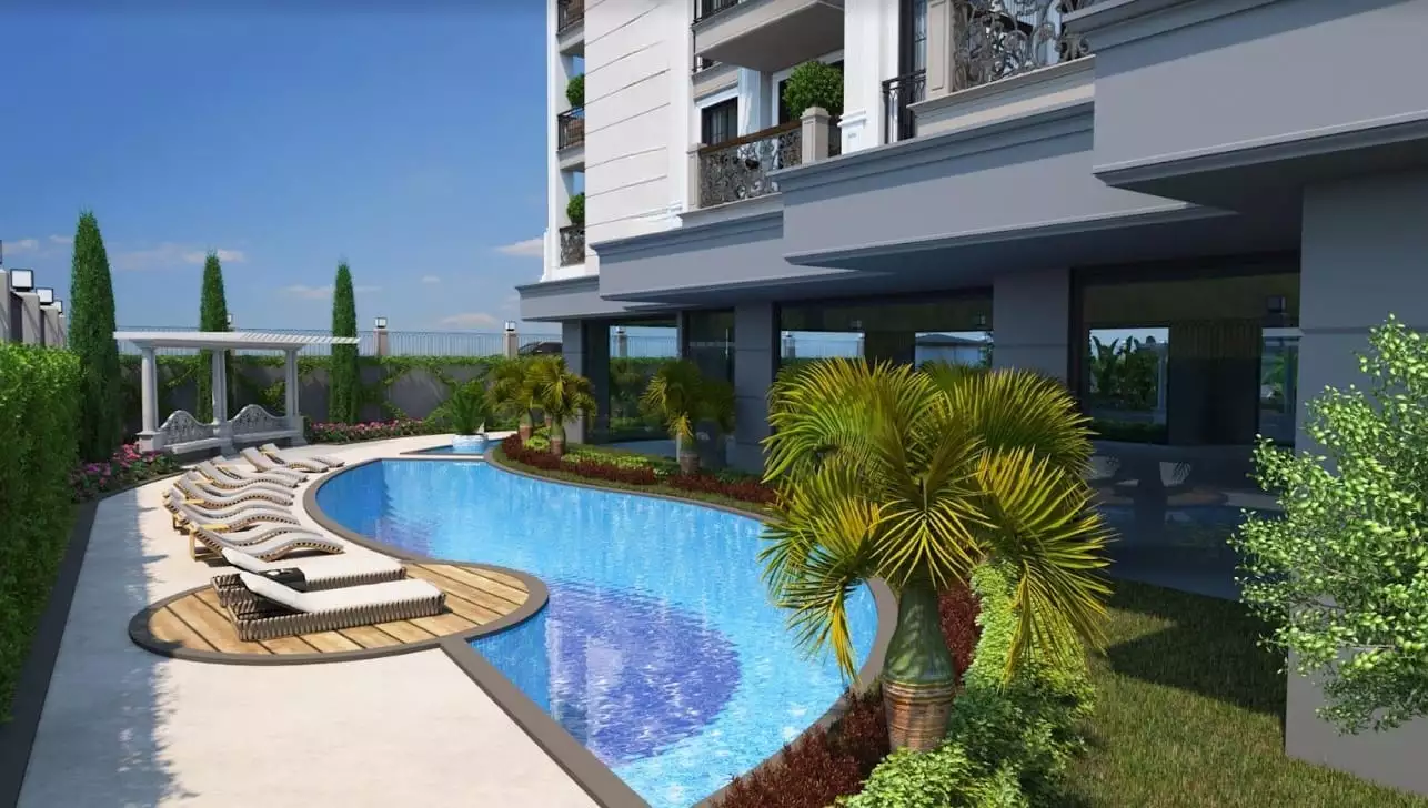 Flat 63m² in Turkey, Alania. Priced at 240000€ rent photo-11