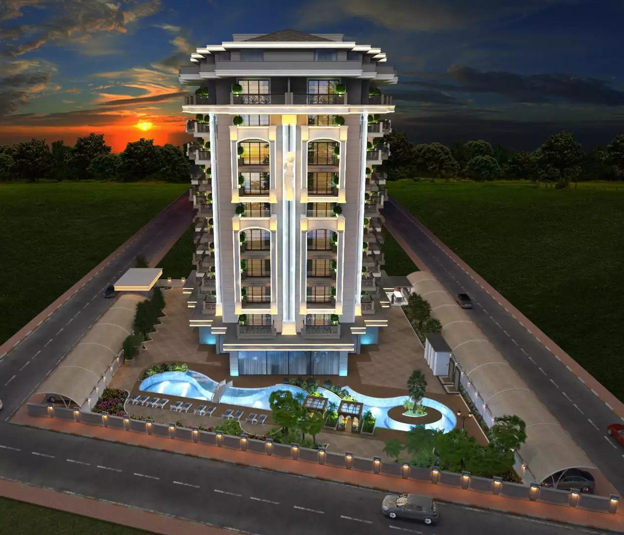 Flat 53m² in Turkey, Alania. Priced at 260500€ rent photo-6