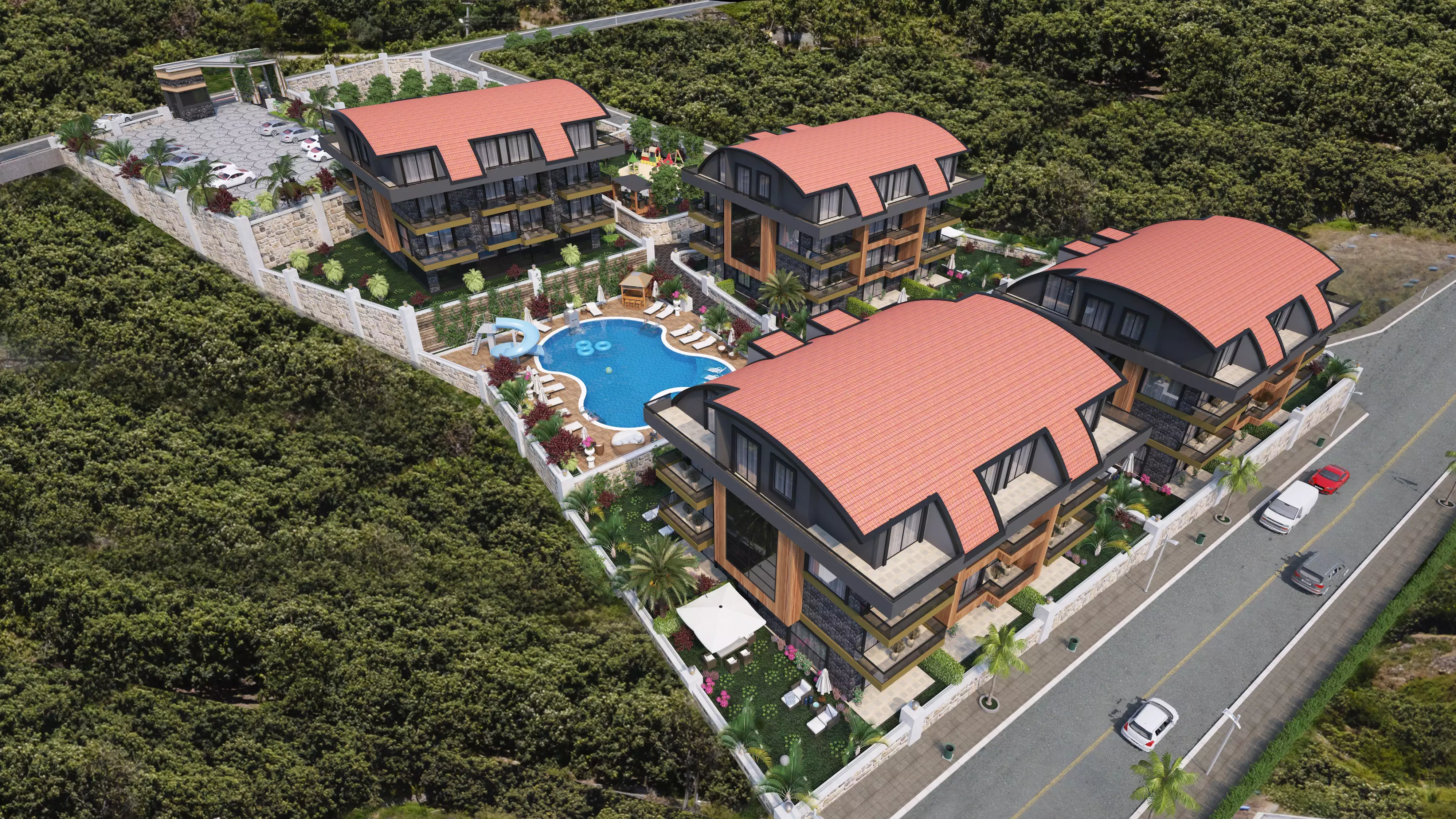 Flat 115m² in Turkey, Alania. Priced at 299000€ rent photo-6