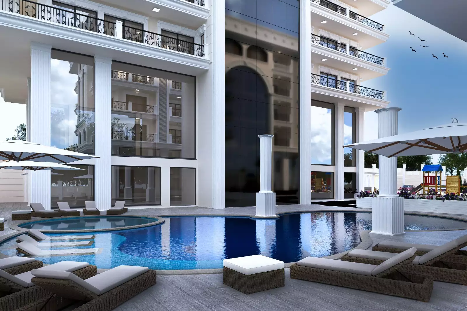 Flat 140m² in Turkey, Alania. Priced at 345000€ rent photo-3