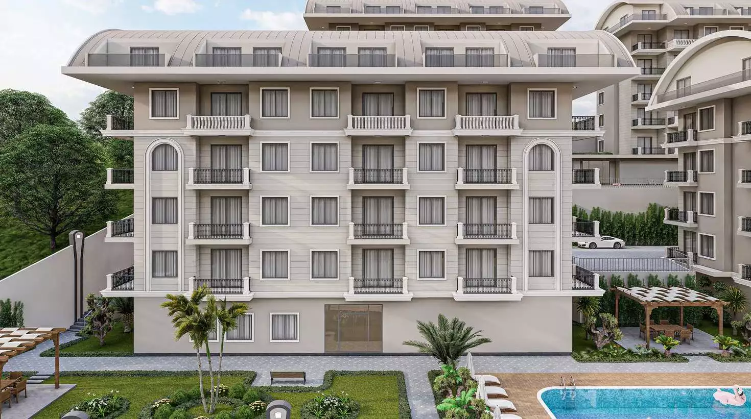 Flat 57m² in Turkey, Konakli. Priced at 129000€ rent photo-7
