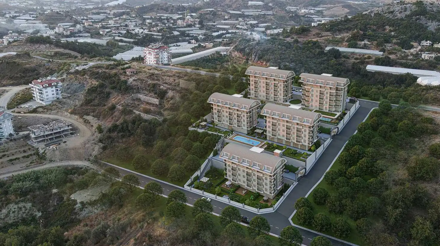 Flat 57m² in Turkey, Konakli. Priced at 129000€ rent photo-13