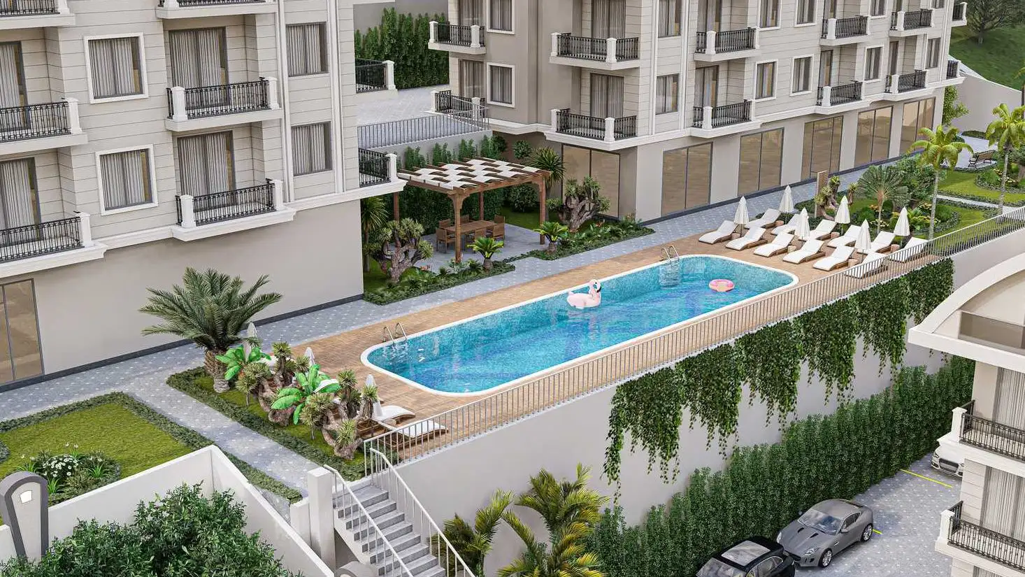 Flat 57m² in Turkey, Konakli. Priced at 129000€ rent photo-18