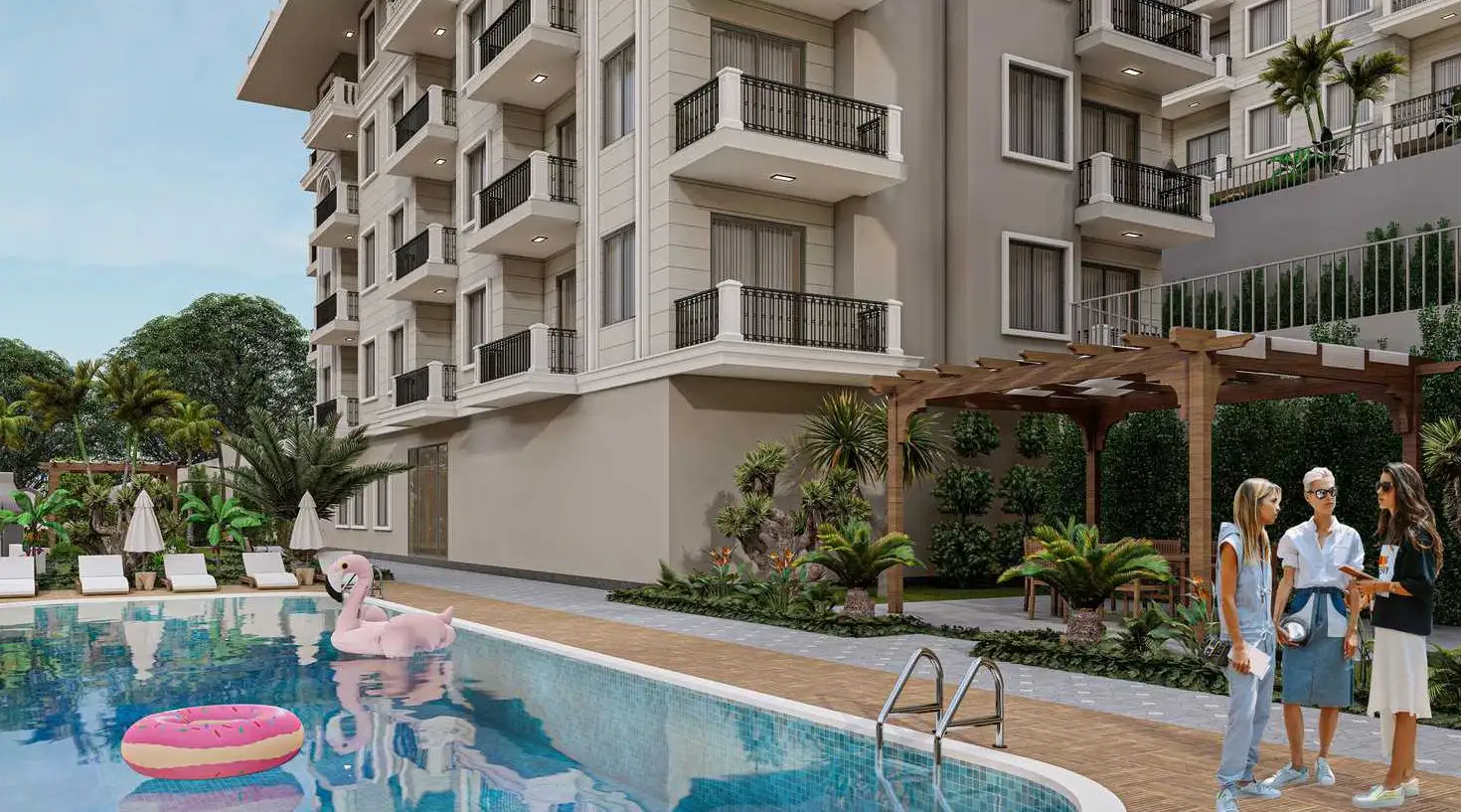 Flat 57m² in Turkey, Konakli. Priced at 129000€ rent photo-20