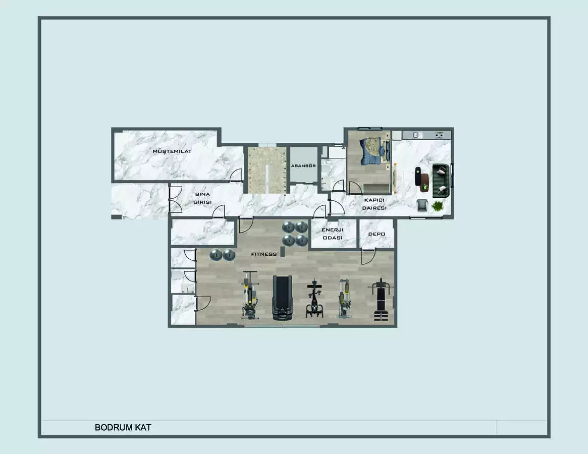 Flat 51m² in Turkey, Konakli. Priced at 106000€ rent photo-14