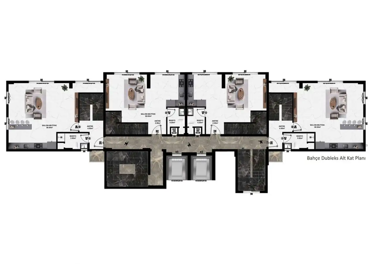 Flat 76m² in Turkey, Konakli. Priced at 115000€ rent photo-17