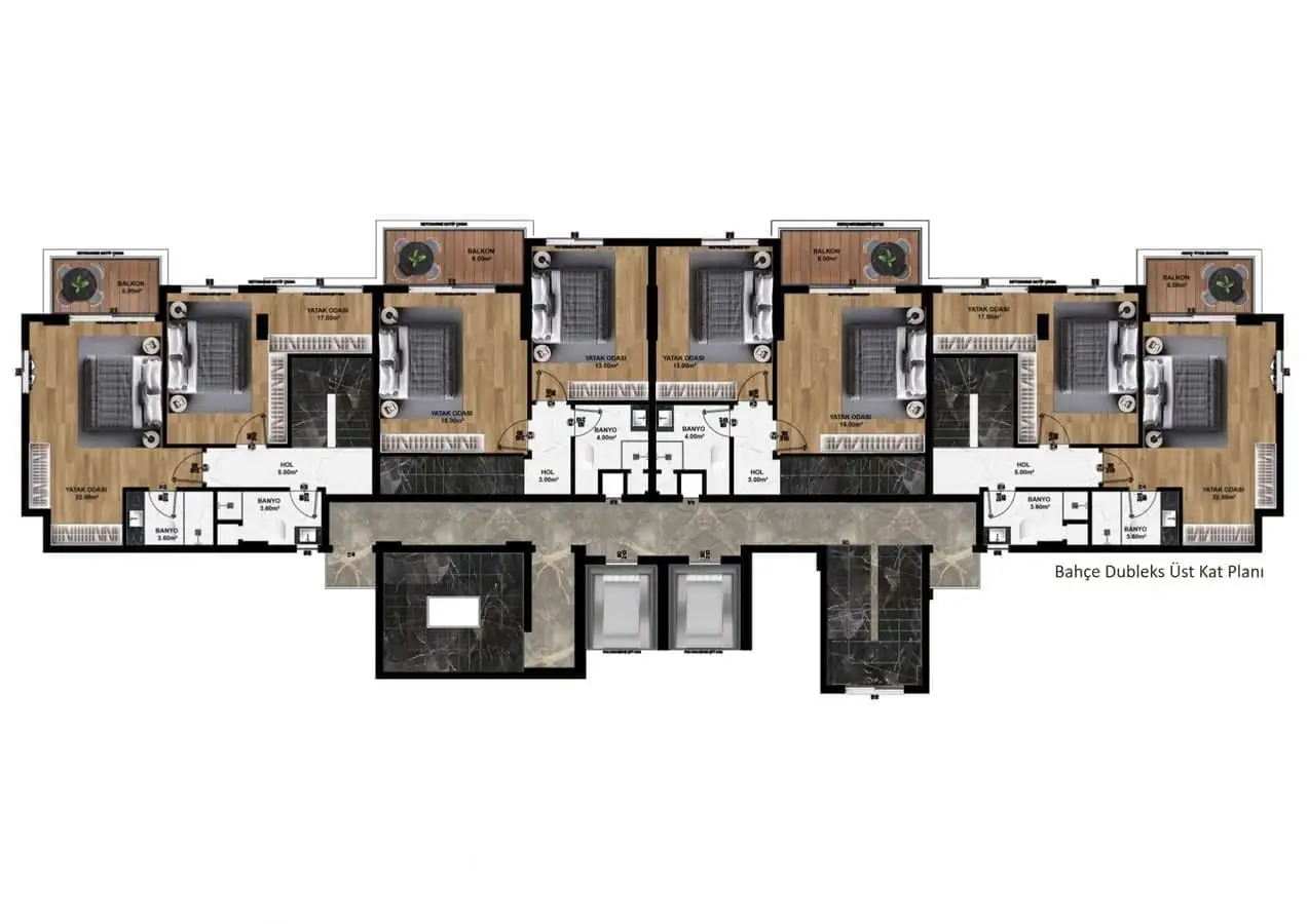 Flat 76m² in Turkey, Konakli. Priced at 115000€ rent photo-18