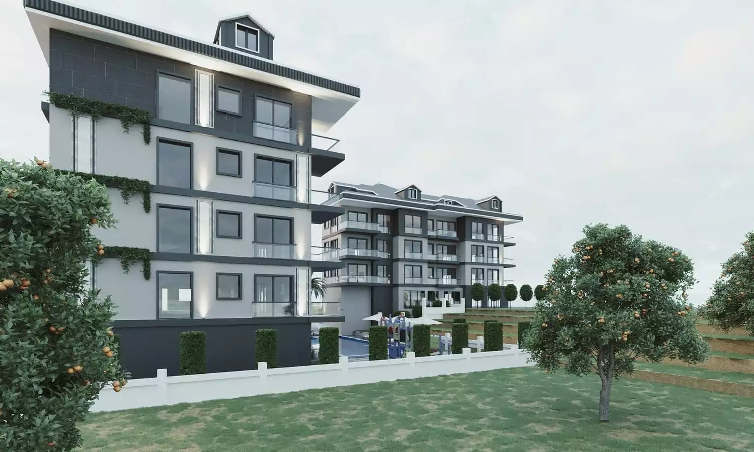 Flat 57m² in Turkey, Konakli. Priced at 98000€ rent photo-4
