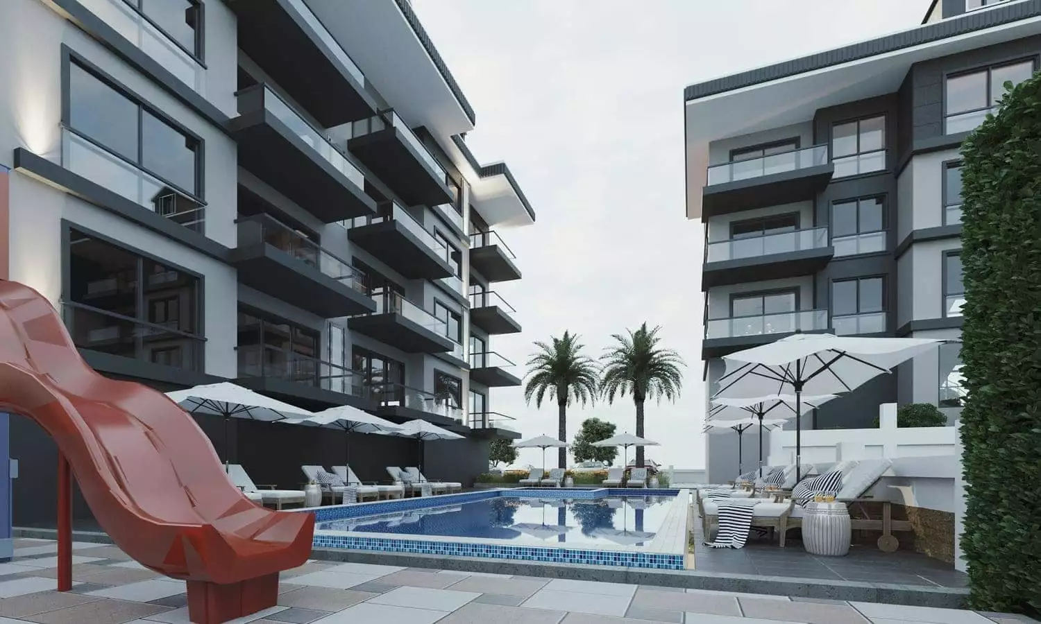 Flat 57m² in Turkey, Konakli. Priced at 98000€ rent photo-10