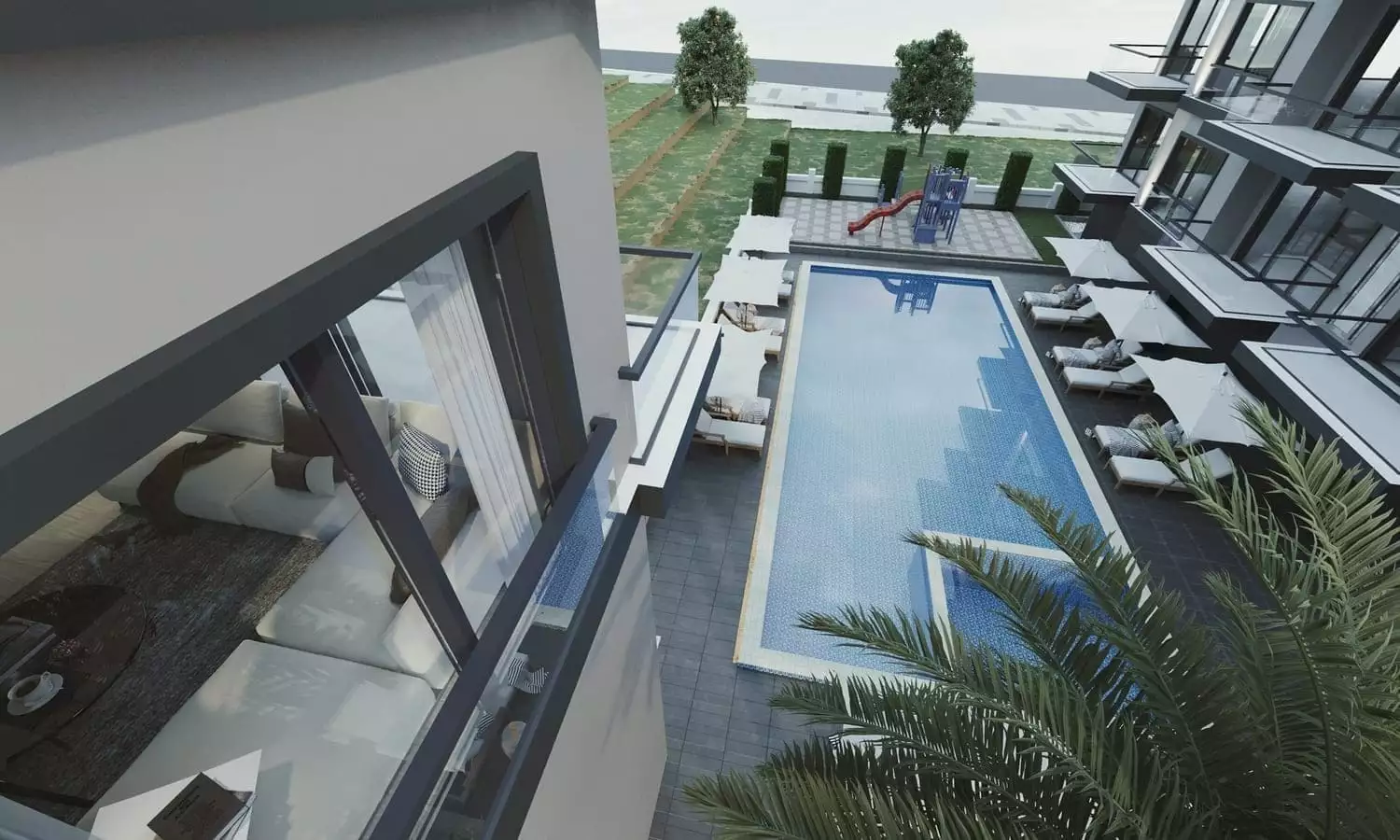 Flat 57m² in Turkey, Konakli. Priced at 98000€ rent photo-12