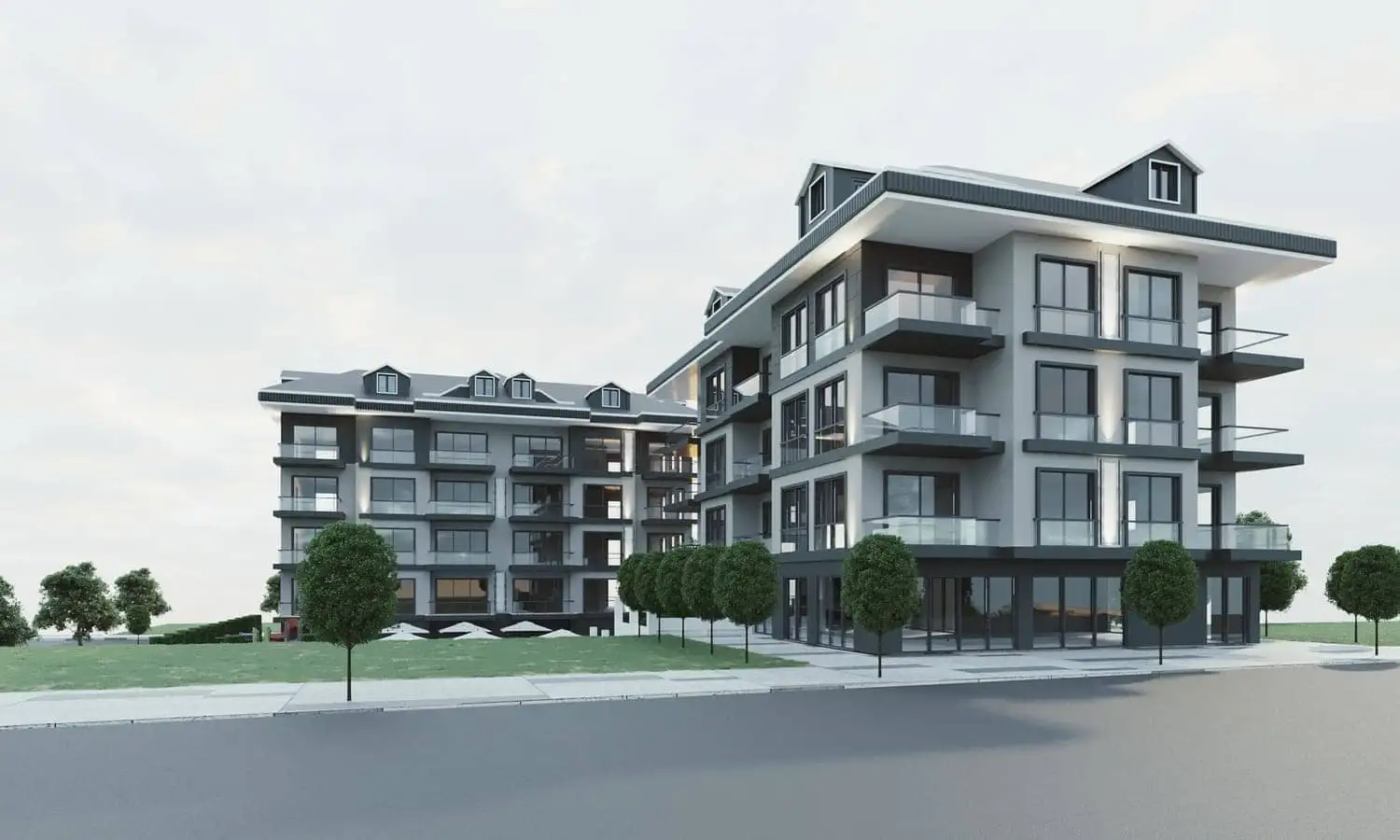 Flat 57m² in Turkey, Konakli. Priced at 98000€ rent photo-3