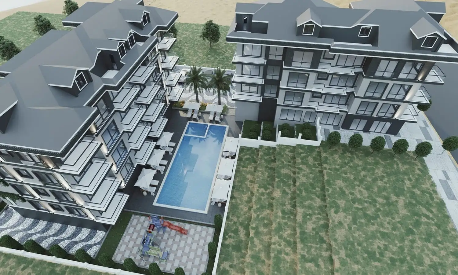 Flat 57m² in Turkey, Konakli. Priced at 98000€ rent photo-6