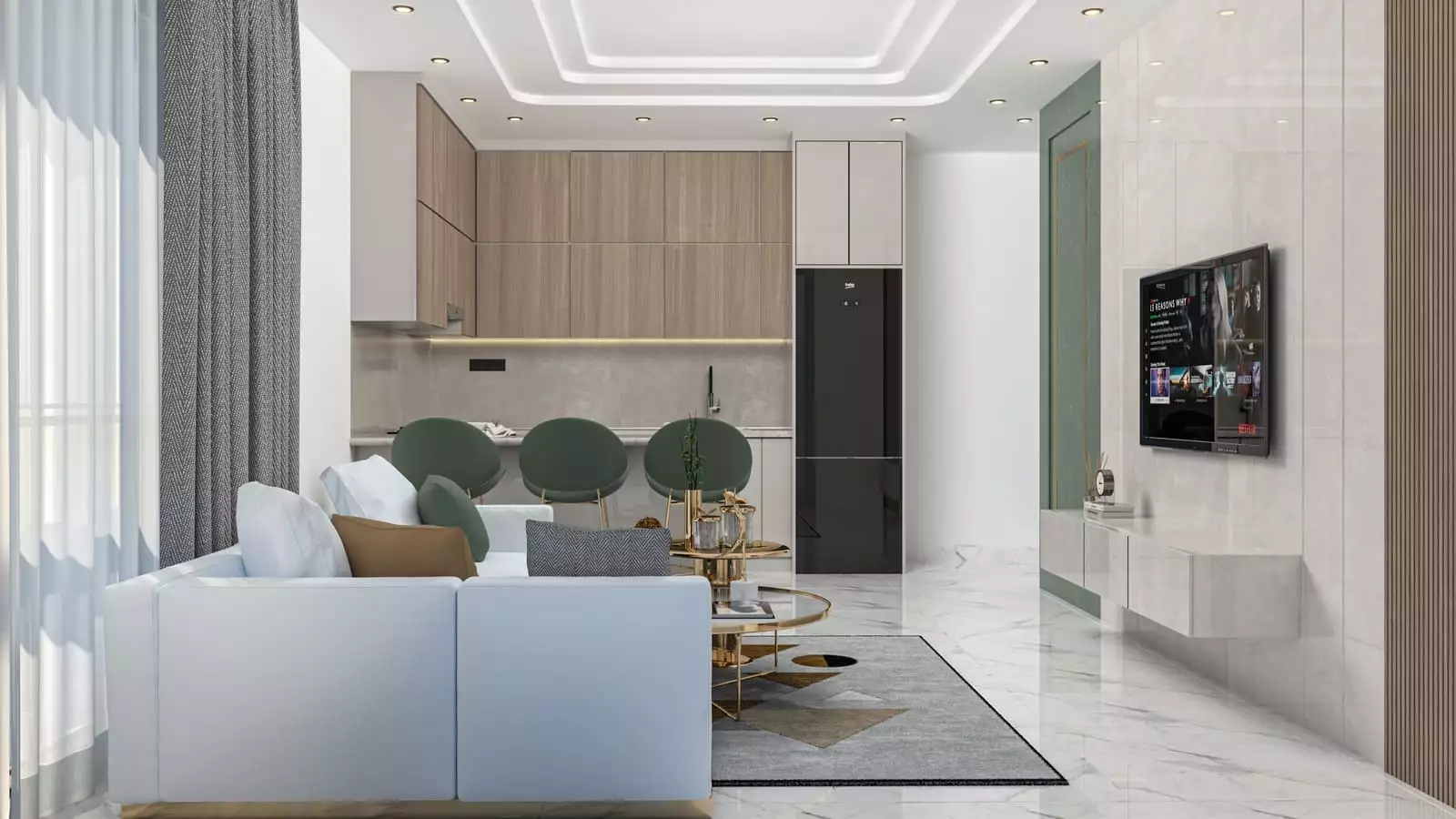 Flat 65m² in Turkey, Konakli. Priced at 126000€ rent photo-16