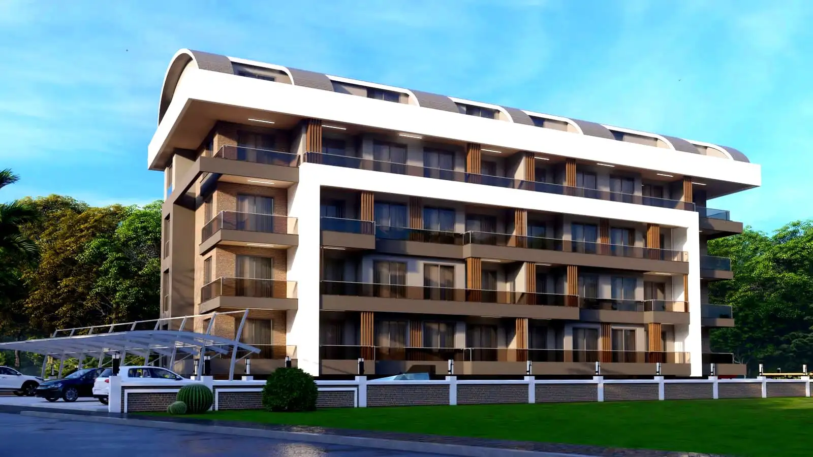 Flat 55m² in Turkey, Konakli. Priced at 111500€ rent photo-2