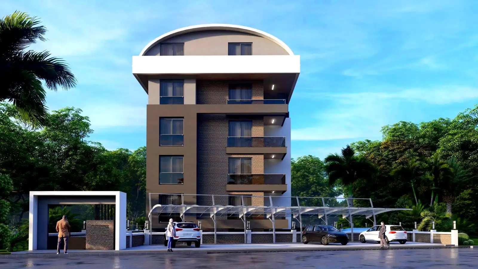 Flat 55m² in Turkey, Konakli. Priced at 111500€ rent photo-4