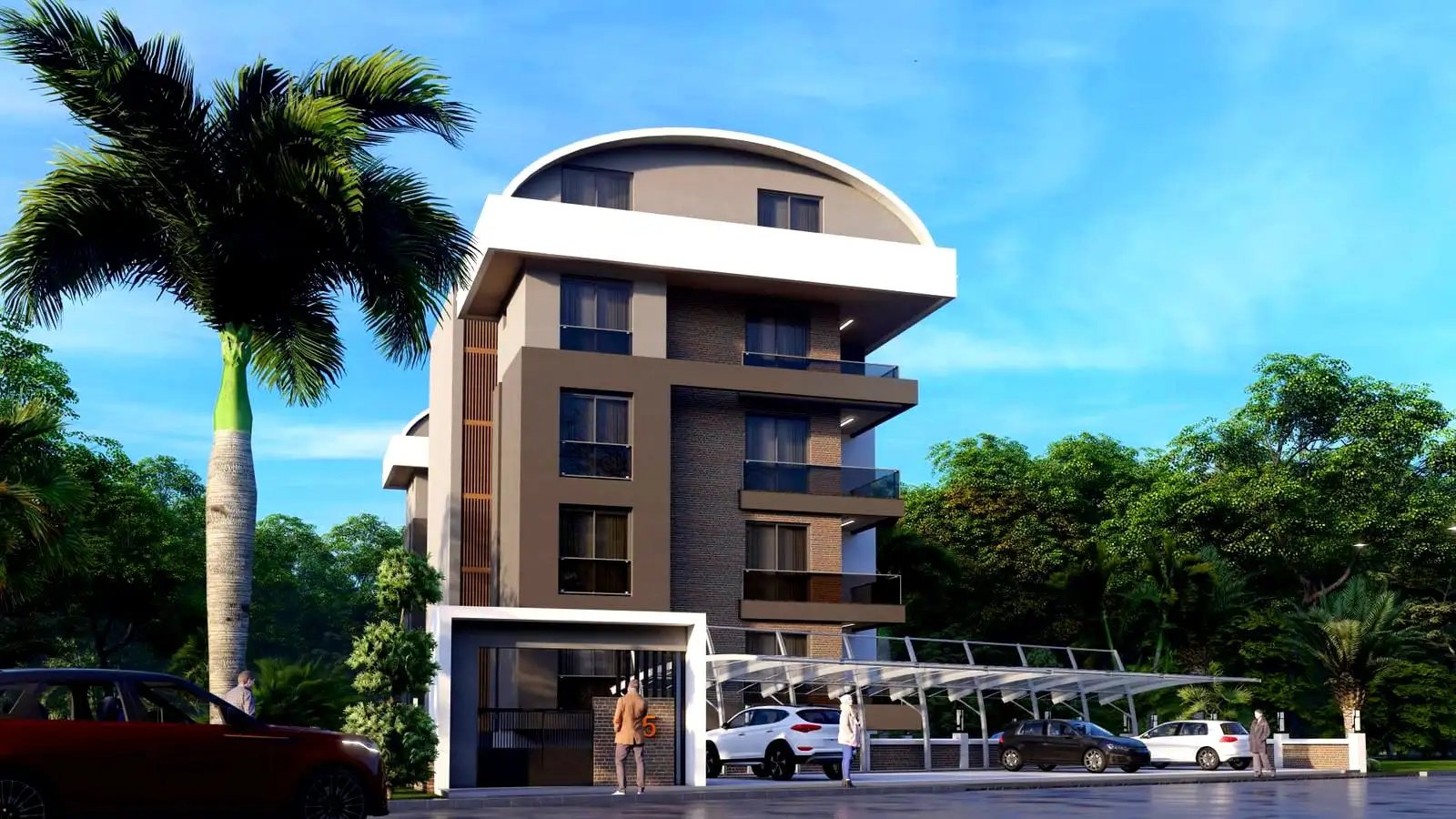 Flat 55m² in Turkey, Konakli. Priced at 111500€ rent photo-5