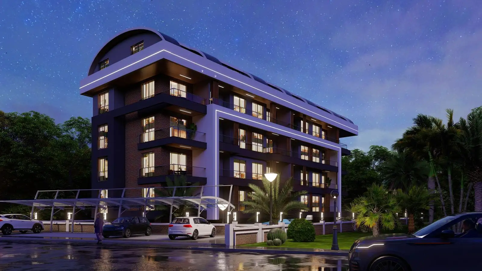 Flat 55m² in Turkey, Konakli. Priced at 111500€ rent photo-9