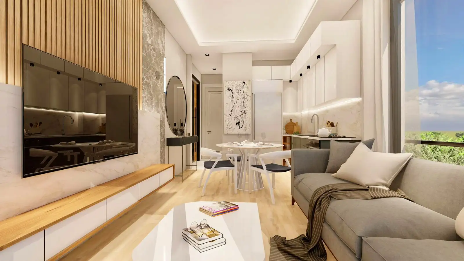 Flat 55m² in Turkey, Konakli. Priced at 111500€ rent photo-22