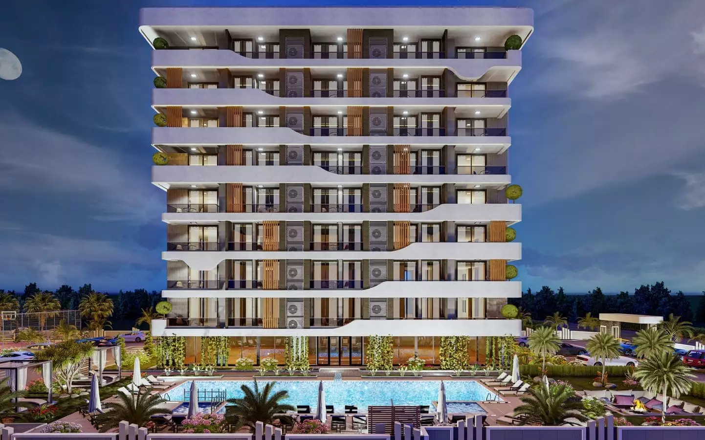 Flat 57m² in Turkey, Konakli. Priced at 100000€ rent photo-8