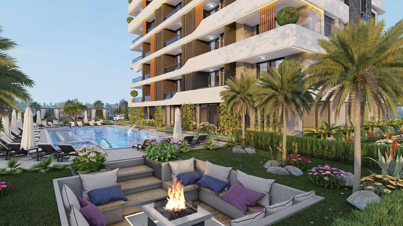 Flat 57m² in Turkey, Konakli. Priced at 100000€ rent photo-15