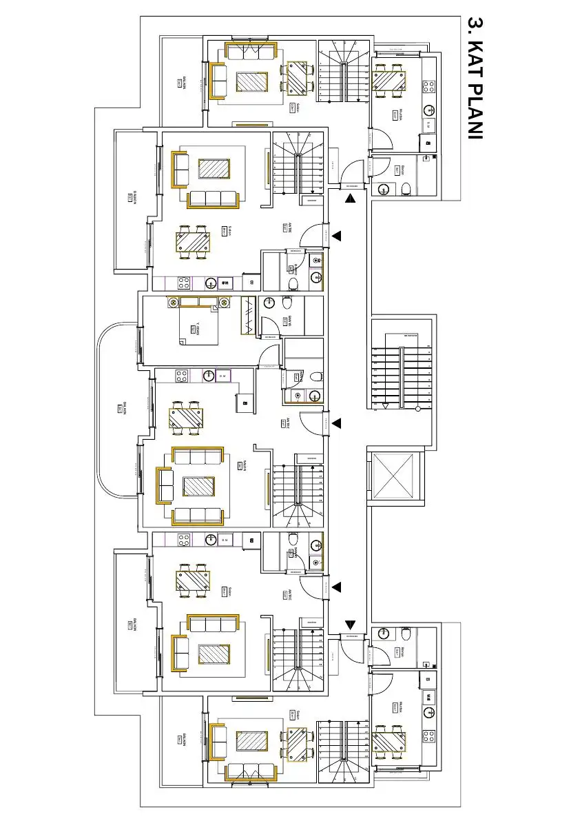Flat 50m² in Turkey, Konakli. Priced at 100000€ rent photo-29