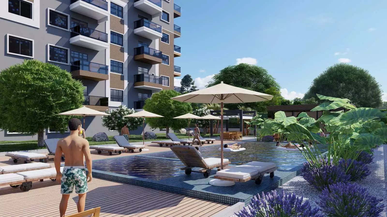 Flat 52m² in Turkey, Konakli. Priced at 94000€ rent photo-11