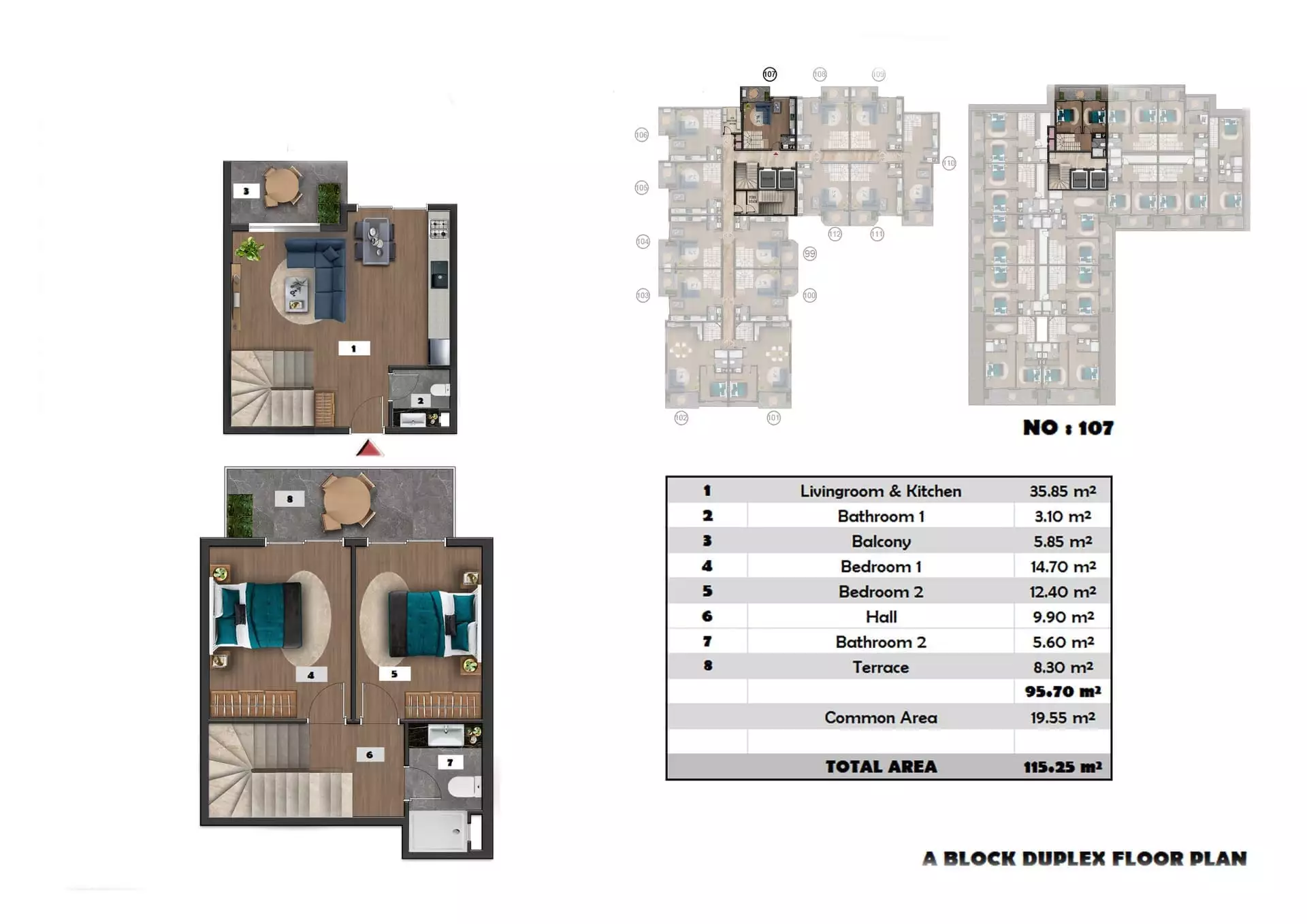 Flat 60m² in Turkey, Konakli. Priced at 110000€ rent photo-16