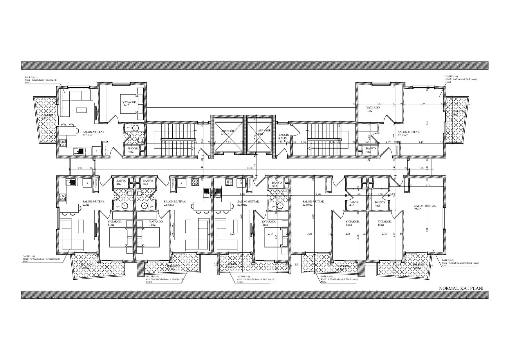 Flat 56m² in Turkey, Konakli. Priced at 103500€ rent photo-17