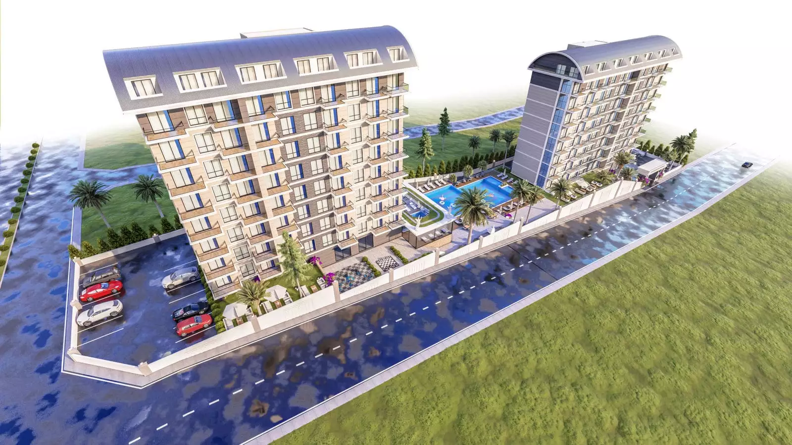 Flat 55m² in Turkey, Konakli. Priced at 112000€ rent photo-11