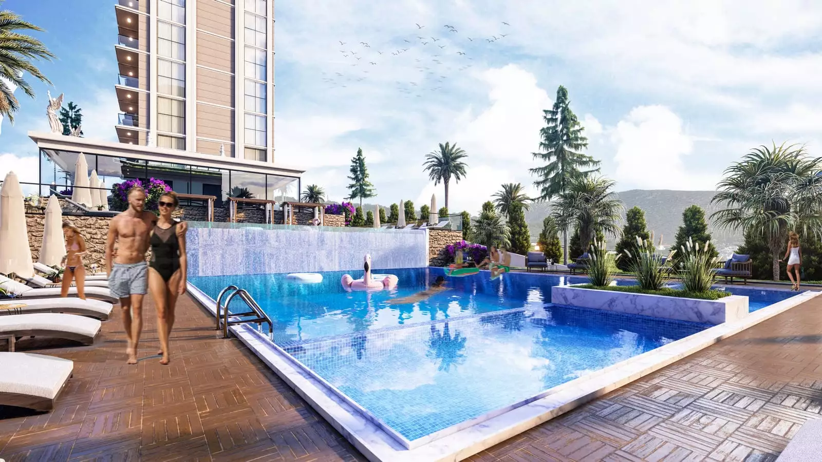 Flat 55m² in Turkey, Konakli. Priced at 112000€ rent photo-17