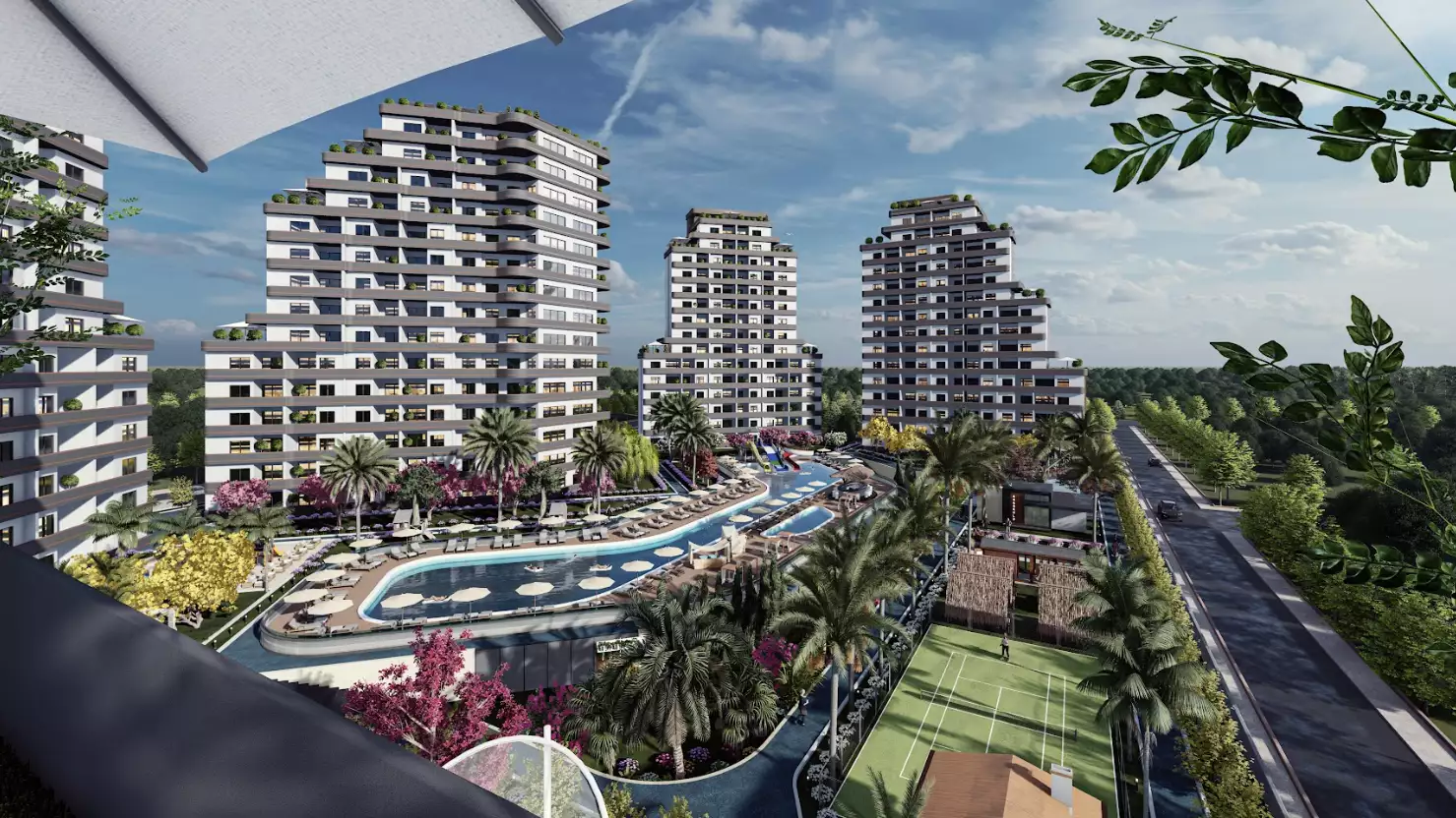 Flat 59m² in Turkey, Mersin. Priced at 69000€ rent photo-2