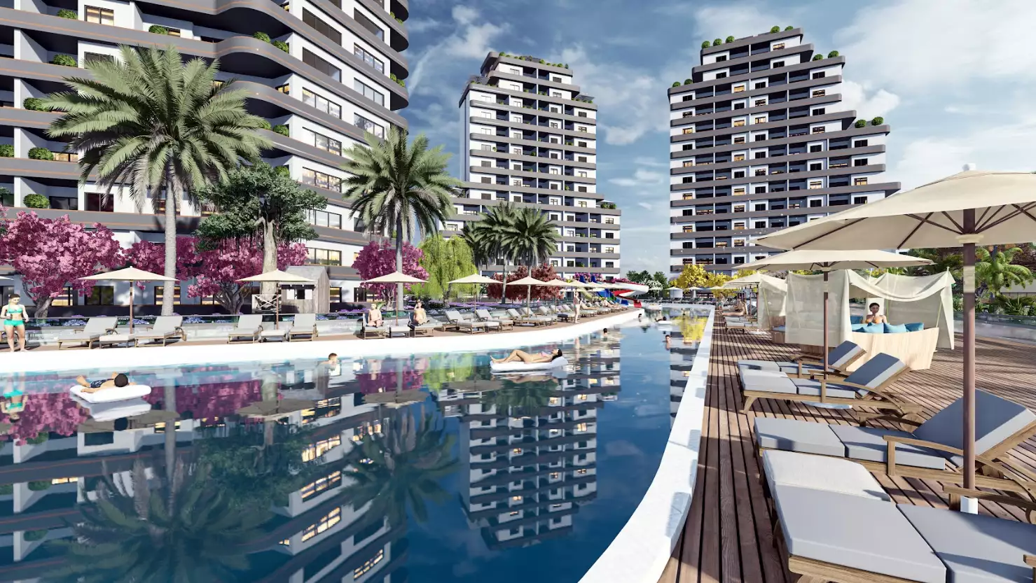 Flat 59m² in Turkey, Mersin. Priced at 69000€ rent photo-9