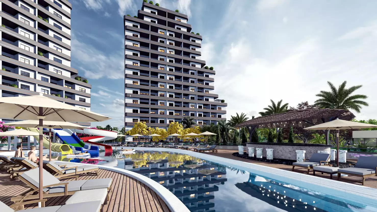 Flat 59m² in Turkey, Mersin. Priced at 69000€ rent photo-10