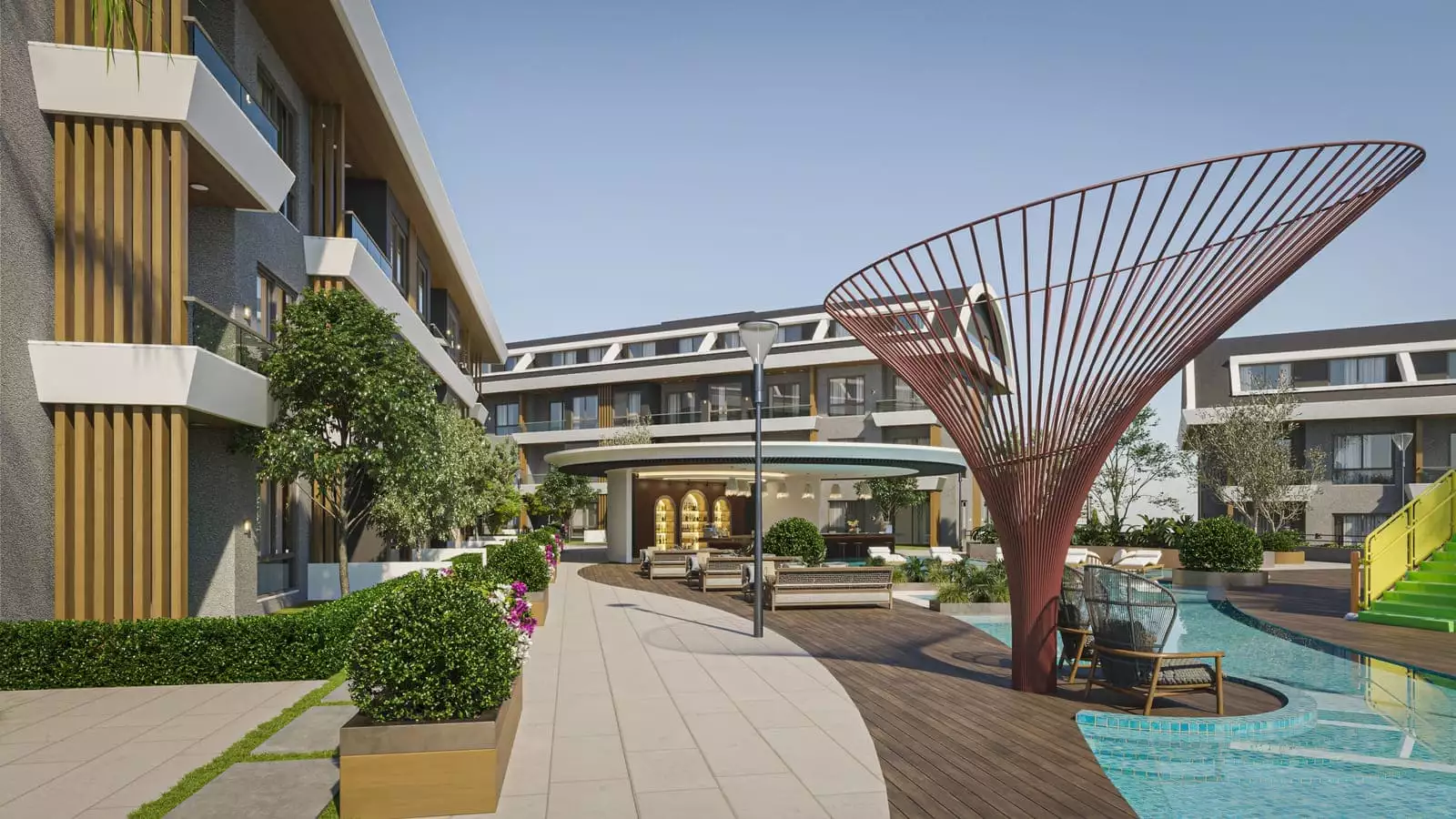Flat 56m² in Turkey, Konakli. Priced at 125000€ rent photo-12