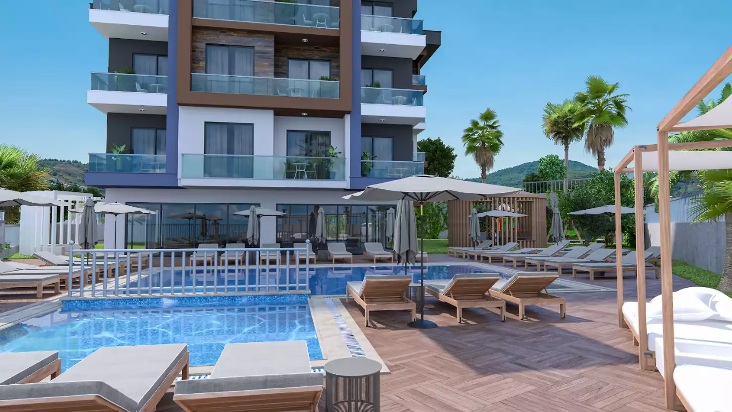 Flat 52m² in Turkey, Kargicak. Priced at 135000€ rent photo-8