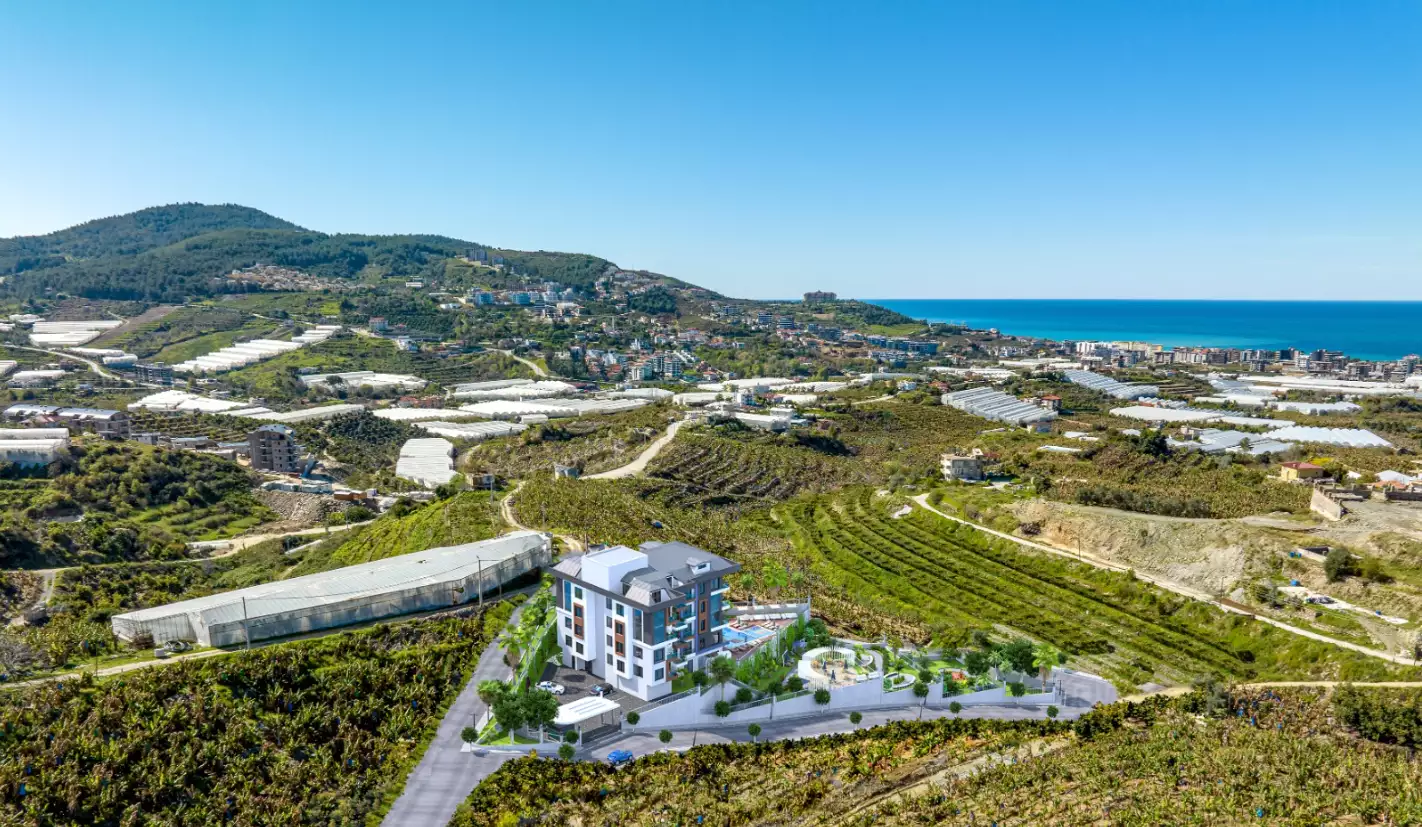 Flat 52m² in Turkey, Kargicak. Priced at 135000€ rent photo-14