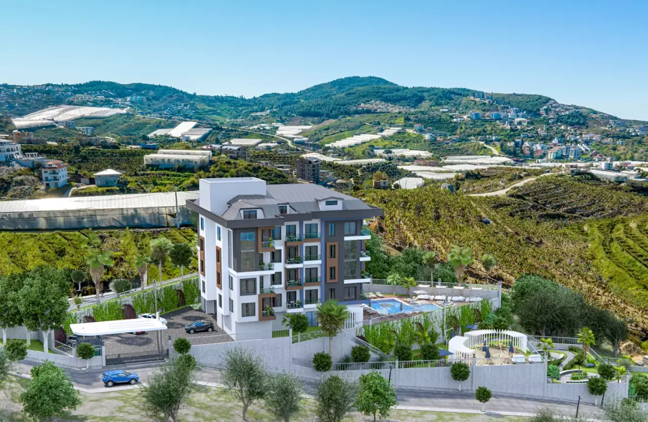 Flat 52m² in Turkey, Kargicak. Priced at 135000€ rent photo-18