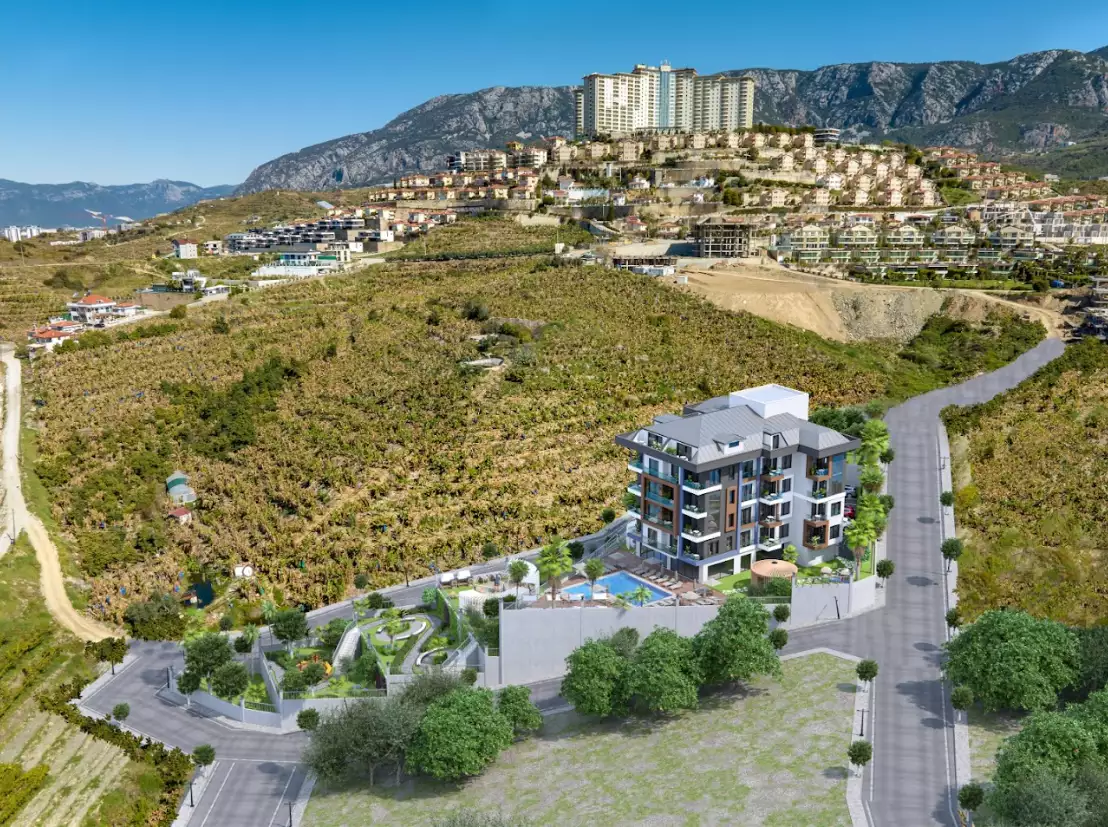 Flat 52m² in Turkey, Kargicak. Priced at 135000€ rent photo-21