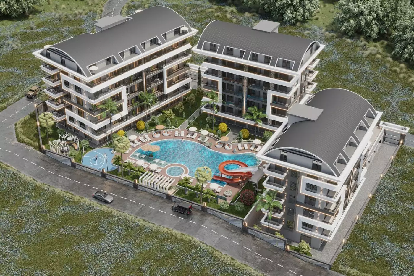 Flat 58m² in Turkey, Oba. Priced at 180000€ rent photo-1