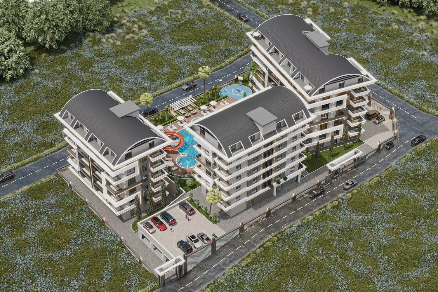 Flat 58m² in Turkey, Oba. Priced at 180000€ rent photo-8