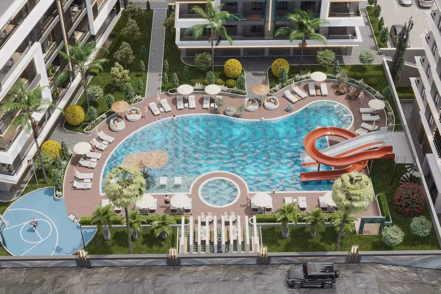Flat 58m² in Turkey, Oba. Priced at 180000€ rent photo-12