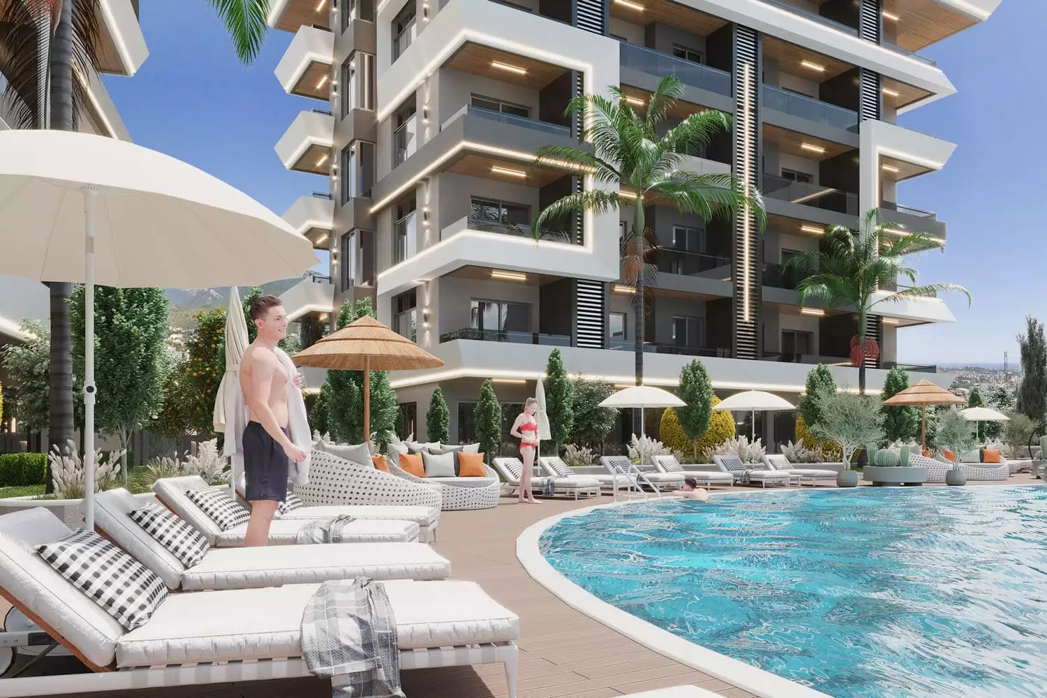 Flat 58m² in Turkey, Oba. Priced at 180000€ rent photo-15
